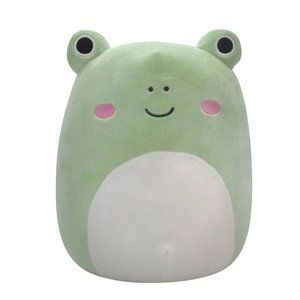 NWT - 10” Baratelli the Frog Squishmallow with Tags, Pastel Green Frogcore Plush